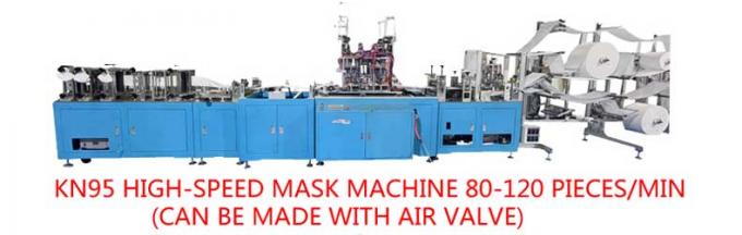 máquina de embalagem da máscara protetora em PCes da máquina de empacotamento 150 da máscara da selagem do Quatro-lado de india/minuto